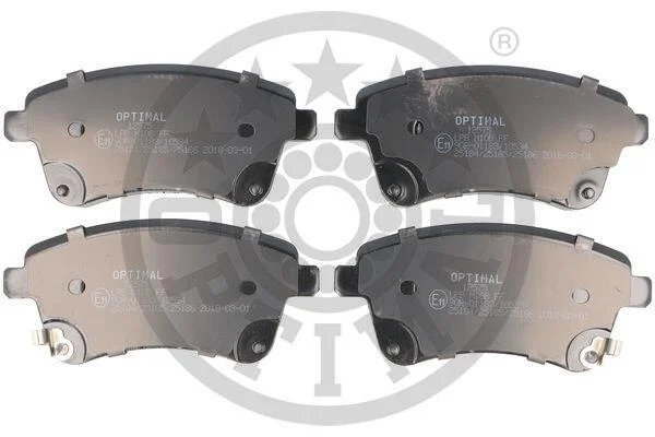 Гальмівні колодки дискові OPTIMAL BP12575 (фото 1)