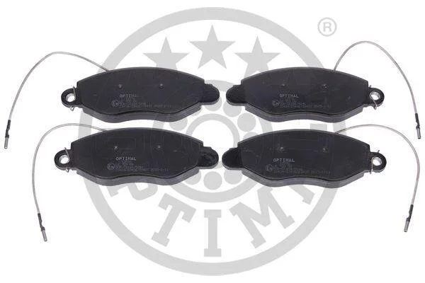 Гальмівні колодки дискові OPTIMAL BP12576 (фото 1)