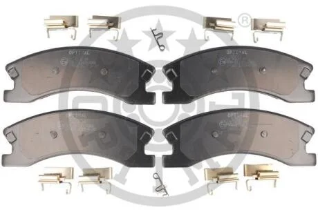 Гальмівні колодки дискові OPTIMAL BP12580