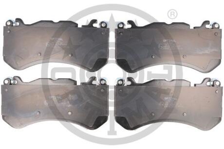 Гальмівні колодки дискові OPTIMAL BP-12584