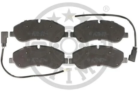Гальмівні колодки дискові OPTIMAL BP12588