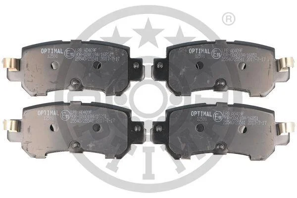 Гальмівні колодки дискові OPTIMAL BP12591 (фото 1)