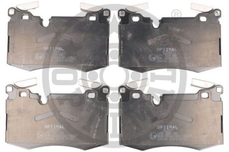 Гальмівні колодки дискові OPTIMAL BP-12597