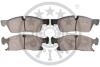 Гальмівні колодки дискові OPTIMAL BP-12599 (фото 2)