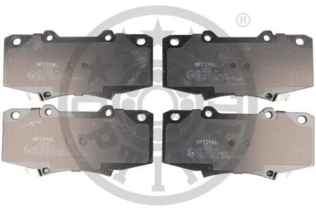 Гальмівні колодки дискові OPTIMAL BP12602