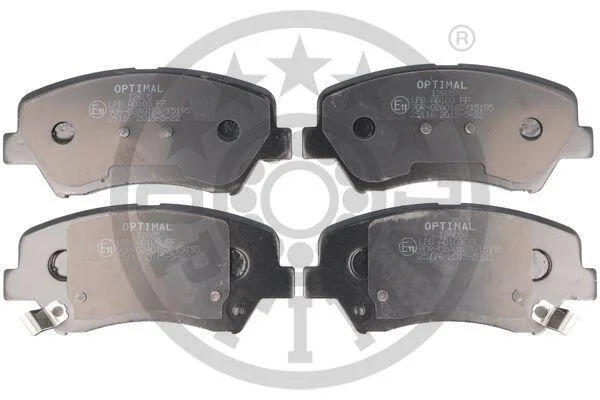 Гальмівні колодки дискові OPTIMAL BP12605 (фото 1)
