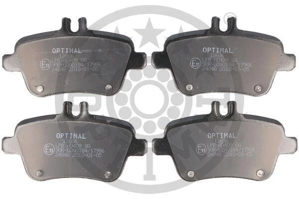 Гальмівні колодки дискові OPTIMAL BP12606 (фото 1)