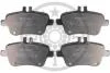 Гальмівні колодки дискові OPTIMAL BP12606 (фото 1)