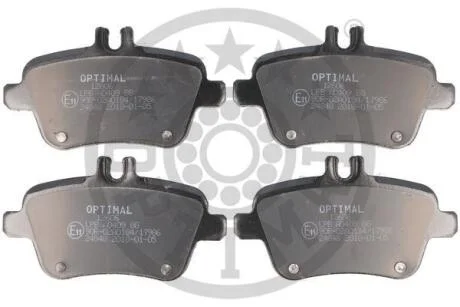 Гальмівні колодки дискові OPTIMAL BP12606