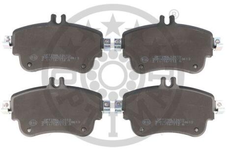 Гальмівні колодки дискові OPTIMAL BP-12610