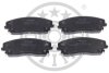 Гальмівні колодки дискові OPTIMAL BP-12613 (фото 1)
