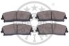 Гальмівні колодки дискові OPTIMAL BP-12613 (фото 2)