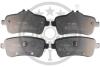 Гальмівні колодки дискові OPTIMAL BP-12626 (фото 1)
