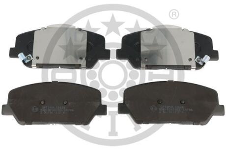 Гальмівні колодки дискові OPTIMAL BP-12628