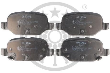 Гальмівні колодки дискові OPTIMAL BP-12639