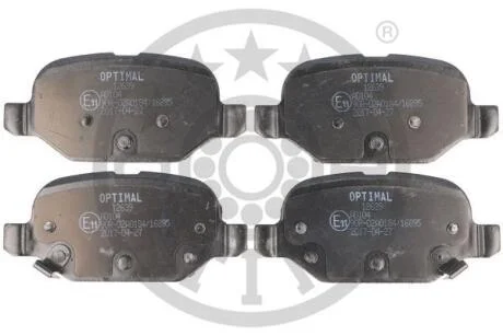 Гальмівні колодки дискові OPTIMAL BP12639