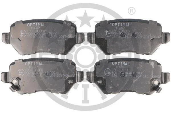Гальмівні колодки дискові OPTIMAL BP12642 (фото 1)