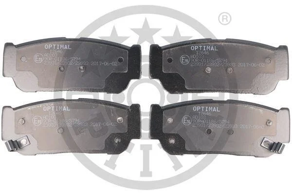 Гальмівні колодки дискові OPTIMAL BP12646 (фото 1)