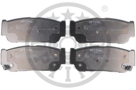 Гальмівні колодки дискові OPTIMAL BP-12646