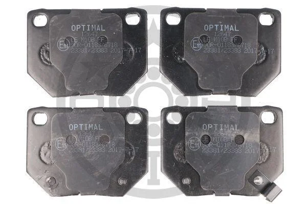 Гальмівні колодки дискові OPTIMAL BP12647 (фото 1)