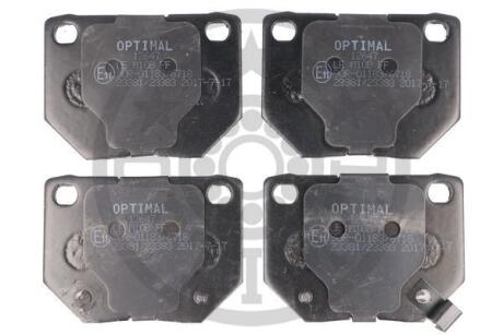 Гальмівні колодки дискові OPTIMAL BP-12647