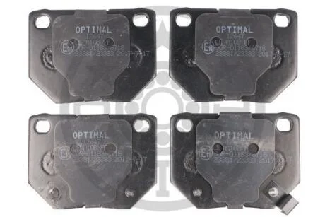 Гальмівні колодки дискові OPTIMAL BP12647