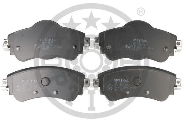 Гальмівні колодки дискові OPTIMAL BP12667 (фото 1)