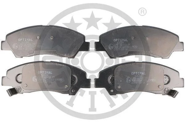 Гальмівні колодки дискові OPTIMAL BP12684 (фото 1)