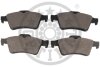 Гальмівні колодки дискові OPTIMAL BP-12687 (фото 2)