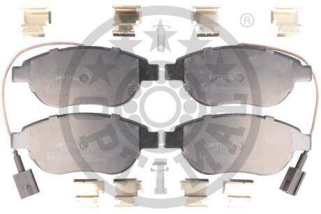 Гальмівні колодки дискові OPTIMAL BP-12715