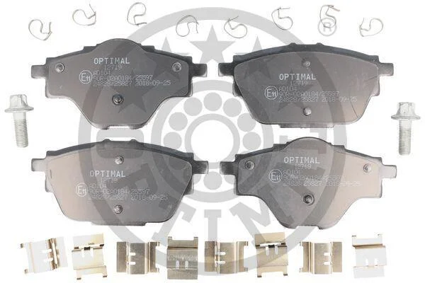 Гальмівні колодки дискові OPTIMAL BP12719 (фото 1)