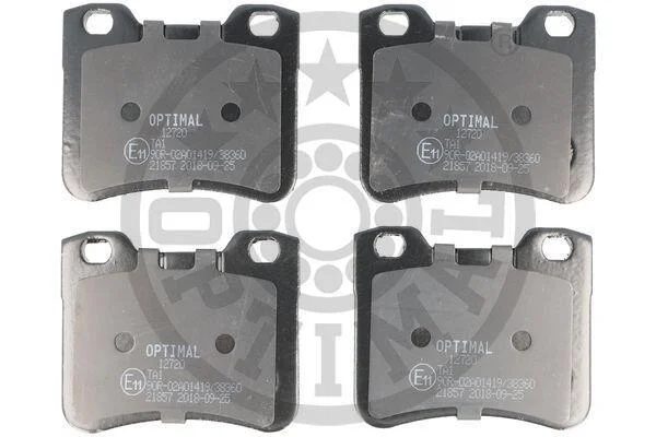 Гальмівні колодки дискові OPTIMAL BP12720 (фото 1)
