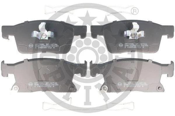 Гальмівні колодки дискові OPTIMAL BP12746 (фото 1)