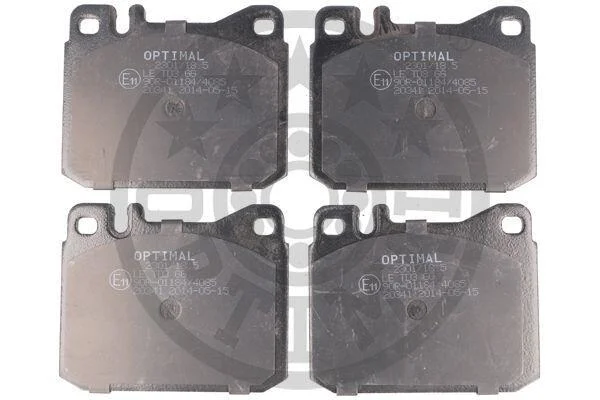 Гальмівні колодки дискові OPTIMAL BP23011 (фото 1)