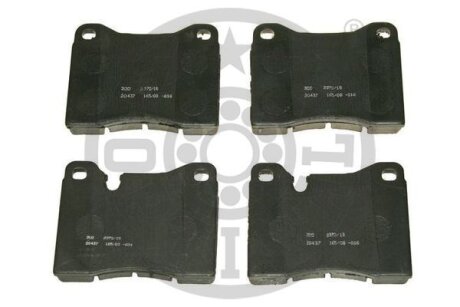 Гальмівні колодки дискові OPTIMAL BP-23701