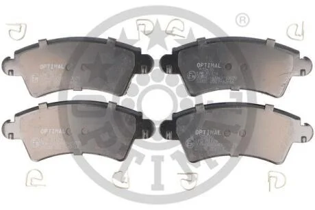 Гальмівні колодки дискові OPTIMAL BP72610