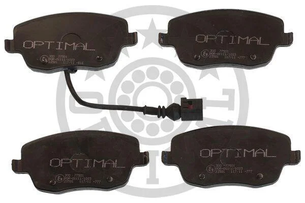 Гальмівні колодки дискові OPTIMAL BP77501 (фото 1)