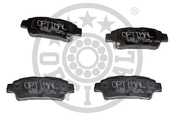 Гальмівні колодки дискові OPTIMAL BP82002 (фото 1)