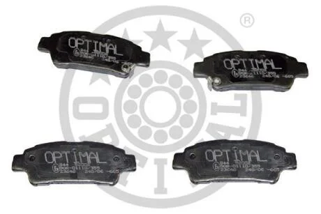 Гальмівні колодки дискові OPTIMAL BP82002