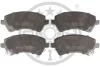 Гальмівні колодки дискові OPTIMAL BP82212 (фото 1)
