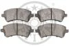 Гальмівні колодки дискові OPTIMAL BP82212 (фото 2)