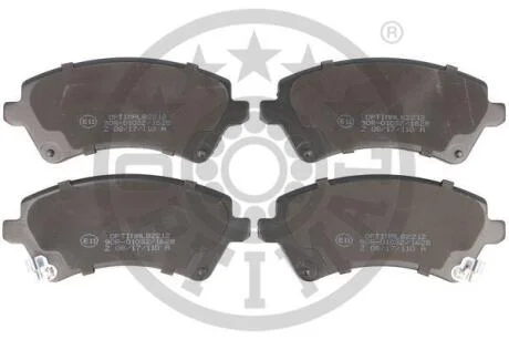 Гальмівні колодки дискові OPTIMAL BP82212
