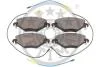Гальмівні колодки дискові OPTIMAL BP82804 (фото 2)