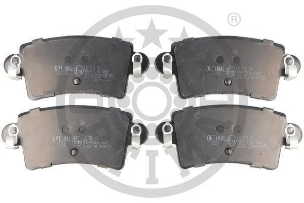 Гальмівні колодки дискові OPTIMAL BP83300 (фото 1)