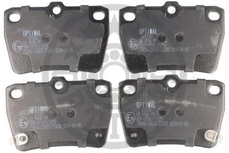 Гальмівні колодки дискові OPTIMAL BP83902