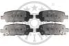 Гальмівні колодки дискові OPTIMAL BP87601 (фото 1)