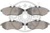Гальмівні колодки дискові OPTIMAL BP88100 (фото 2)