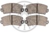 Гальмівні колодки дискові OPTIMAL BP-91422 (фото 2)