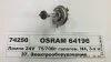 Автолампа Osram (H4 24V 75/70W P43T) OSRAM 64196 (фото 1)