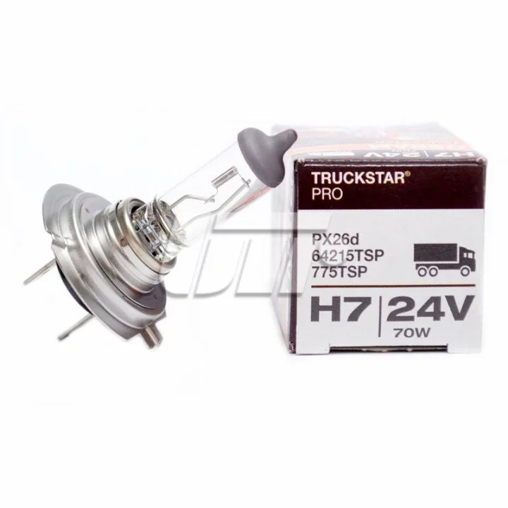 Лампа (картон 1шт) H7 24В 70Вт PX26D до 120% більшої яскравості Truckstar Pro NextGen OSRAM 64215TSP (фото 1)